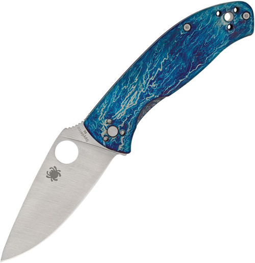 Spyderco Tenacious R.I.L. Ti Blue Spyderco Tenacious R.I.L. Ti Blue