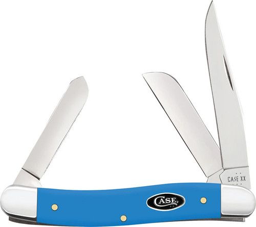 Case Cutlery Md Stockman Light Blue Synthetic