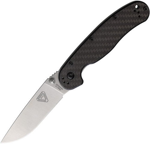 Ontario RAT 1.5 Linerlock Mag CF G10