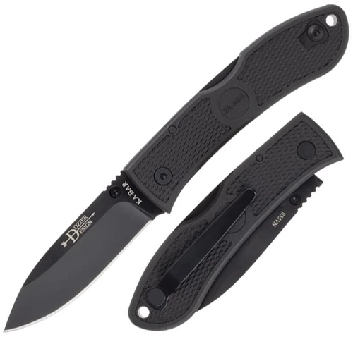 Ka-Bar Dozier Lockback - black finish S35VN