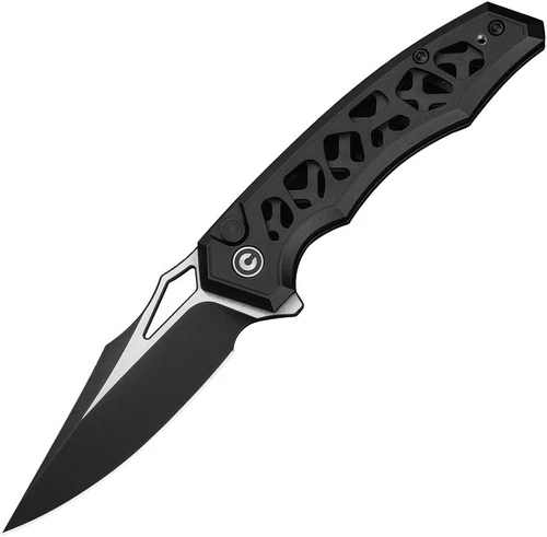 Civivi Anaaki Button Lock Black