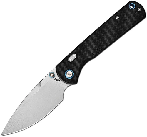 CJRB Latitude Top Linerlock Black G10