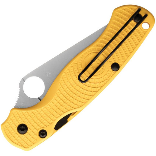 Spyderco Para Military 2 Salt Yellow Lightweight.  CPM Magnacut.