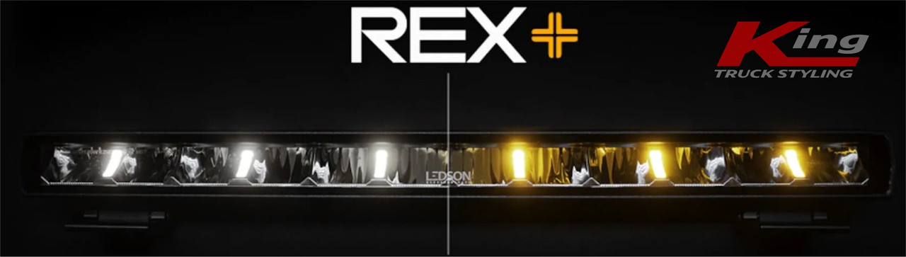 Rex+ LED Bar 20.5" 120W With Amber White Position