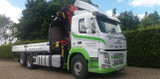 Volvo FM crane for M. Fitzgibbon Contractors