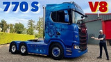 Video by Stavros969 - New Scania 770S recently completed for a UK customer