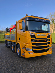 New Scania R450 block lorry for KC Trucking