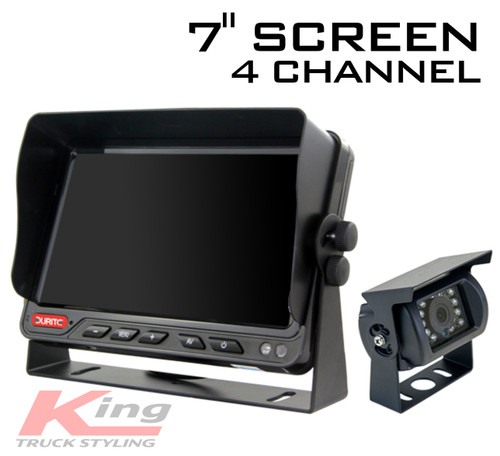 Durite 4 Channel Camera Kit - 7" Screen