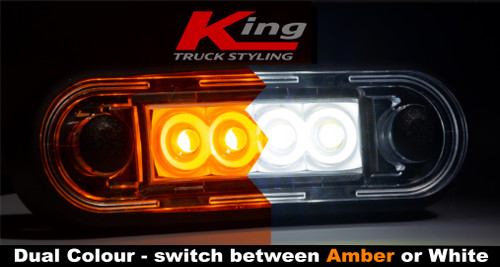 Fristom Short Marker Light - Clear Lens