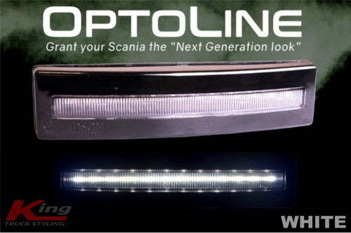 LEDSON OptoLine - New Gen Look Scania 4/R Series Visor Light - White