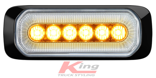 Sentinel White Marker Light With Amber Strobe