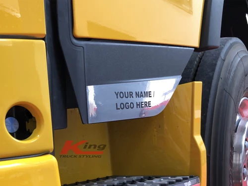 Volvo FH5 Polished Stainless Steel Door Extension Trims