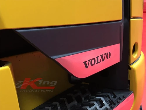 Volvo FH5 Polished Stainless Steel Door Extension Trims