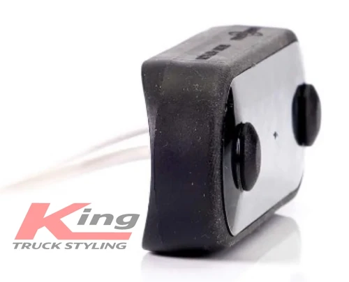 Fristom Short Red Marker Light - Tinted Lens