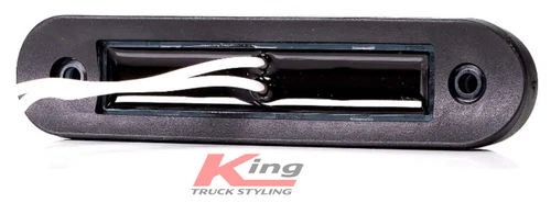 Fristom Long Red Marker Light - Tinted Lens