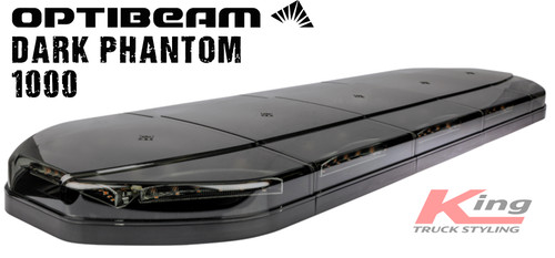 Optibeam Dark Phantom 1,000mm Tinted lens warning beacon bar