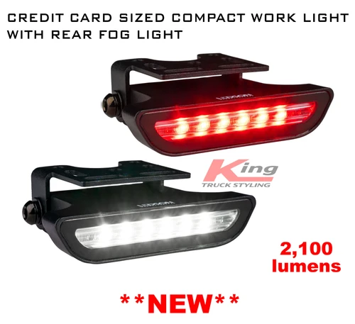 LEDSON Nano Compact LED Work / Reverse Light with Rear Fog Light