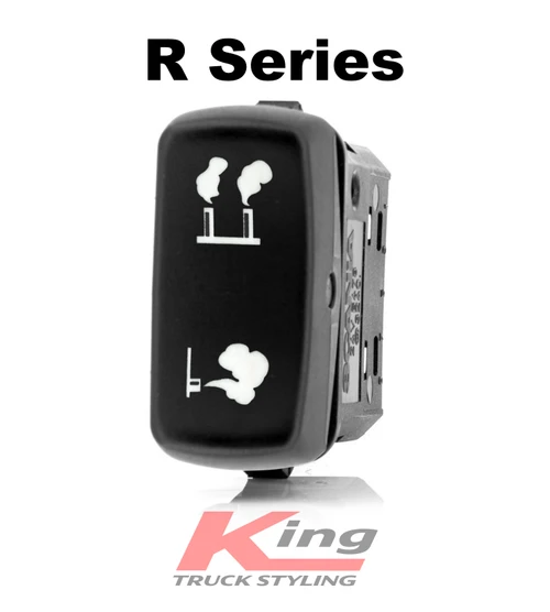 3-way Exhaust stacks / Side Pipe Scania Switch - Next Gen or R Series