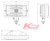 Sim Rectangular Halogen Spot Light with Park light