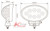 LED Autolamps 1,920lm Oval Work Light