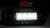 Fristom Short White Marker Light - Tinted lens