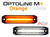 LEDSON M+ neon look marker light - Dual colour amber / white