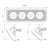 Tralert LED work light - 2800 lm
