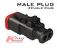 2-Pin Deutsch Style Plug Kit