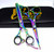 Professional Salon Hair Cutting+Thinning Scissors Barber Hairdressing Shears 7" rainbow
