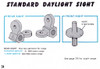 Rear Sight Windage Drum  ( AR15 / M16 / M16A1/ C7 / Daniel Defense )