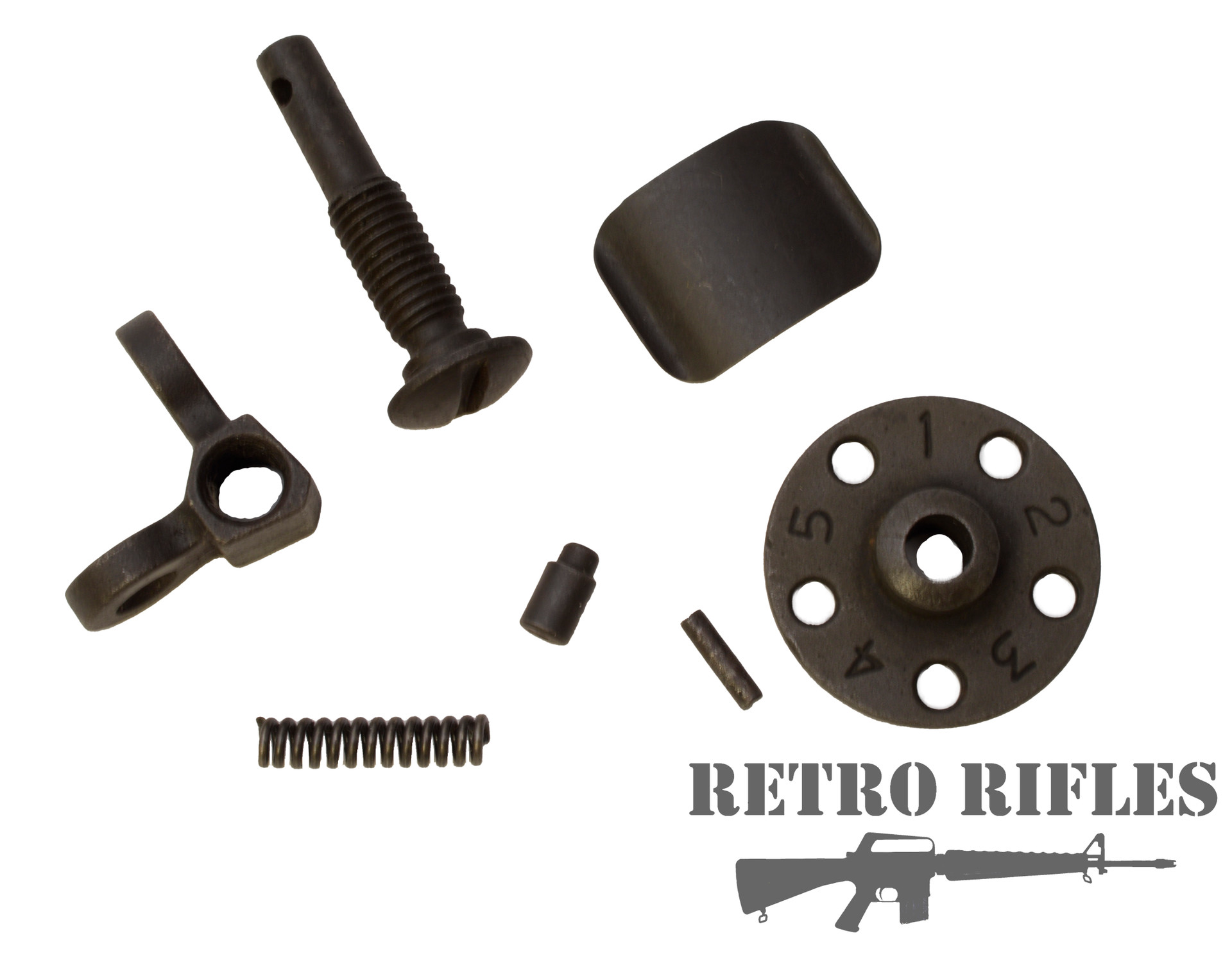 Rear Sight Flat Spring ( AR15 / M16 / M16A1 / M16A2 / M4 ) Retro Rifles