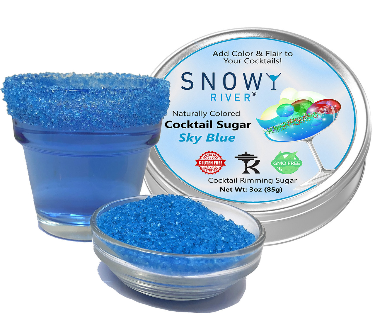 Snowy River Cocktail Glitter &Amp; Cocktail Sugar Decorating Pack 
