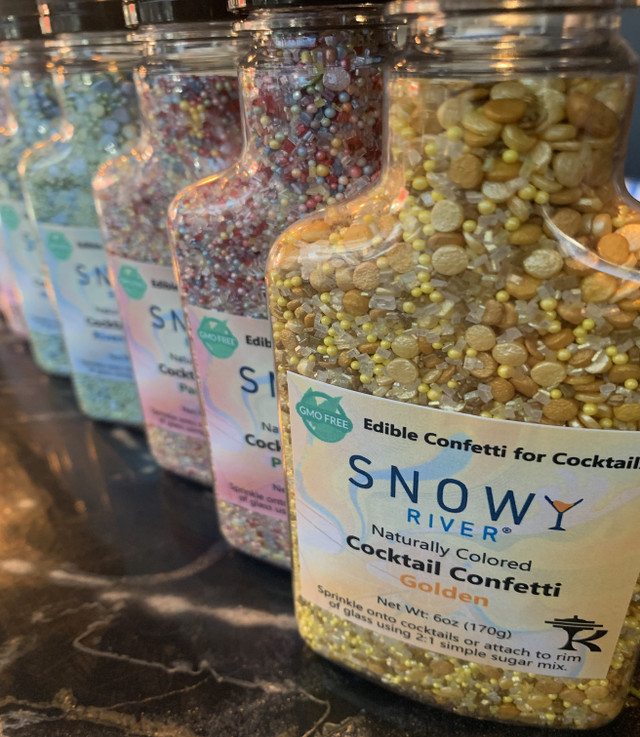 Ultimate Baker Snowy River Mardi Gras Cocktail Glitter Set main image 1