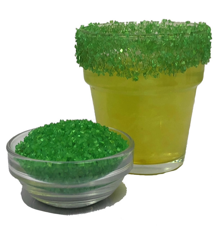 Snowy River Green Cocktail Sugar  (1x3oz)