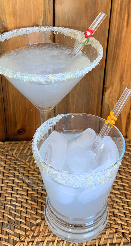 Glitzer für Cocktails Silber für schillernde Drinks