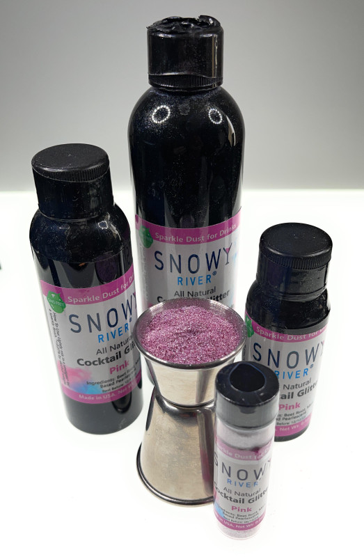 Snowy River Purple Cocktail Glitter, cocktail glitter, natural drink glitter,  cocktail decorating, edible cocktail glitter, beverage glitter, glitter for  drinks