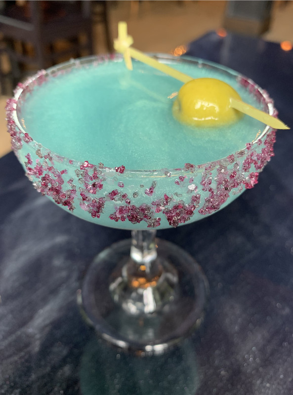 Snowy River Sapphire Cocktail Glitter