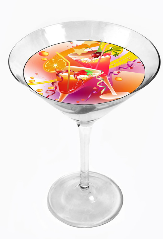 Snowy River Cocktail Toppers Party Time (1x6 Pack)