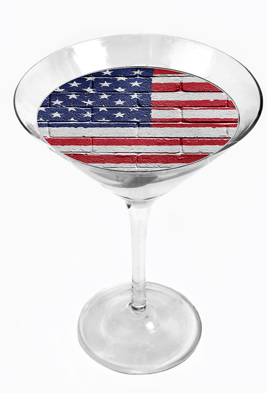 Snowy River Cocktail Toppers USA (1x6 Pack)