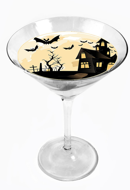 Snowy River Cocktail Toppers Bats (1x6Pack)