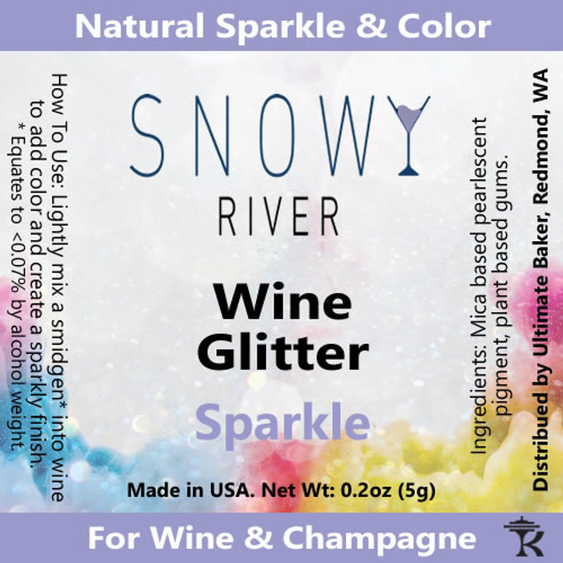 Snowy River Sparkle Wine Glitter (1x5.0g)