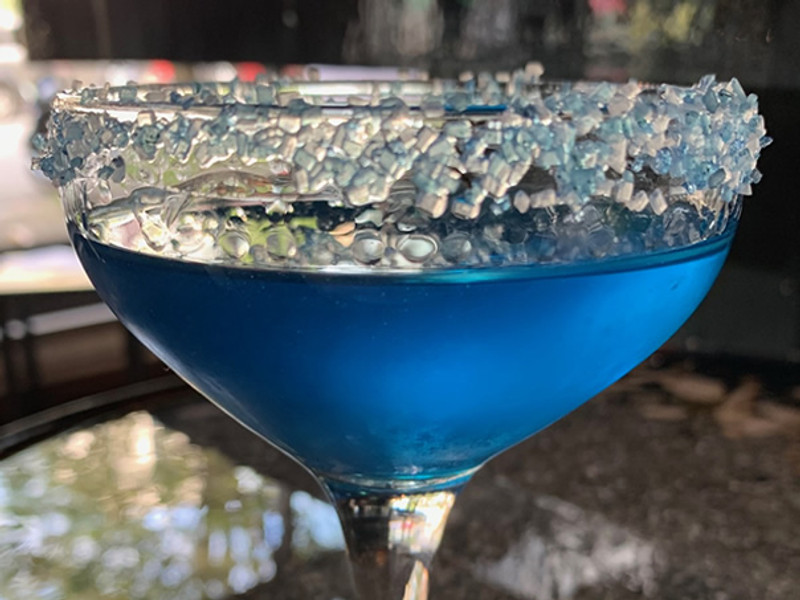 Snowy River Sapphire Cocktail Glitter