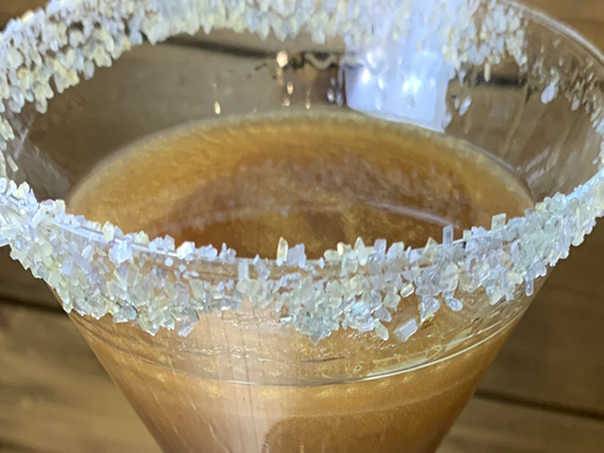 Molten Gold Martini
