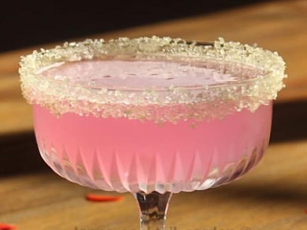 Rose Lemonade Cocktail