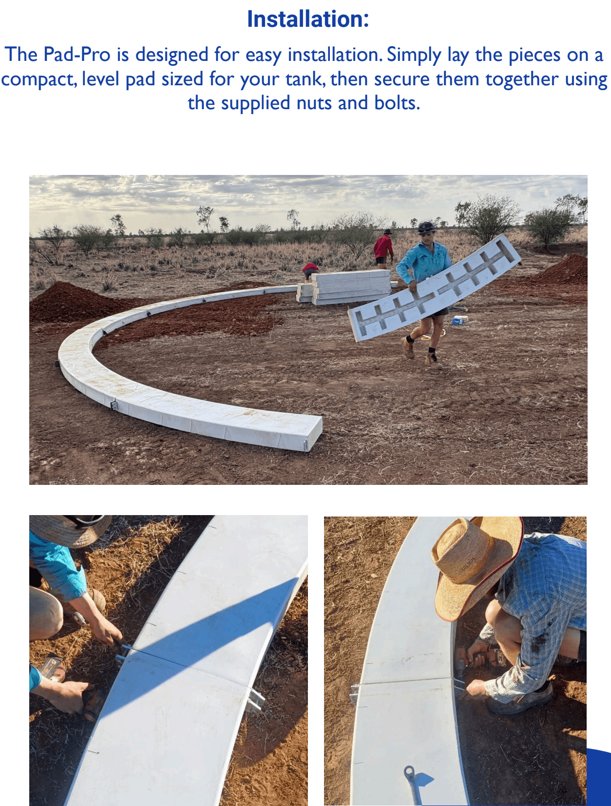 Pad-Pro installation