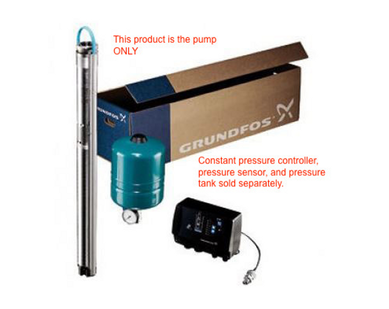 grundfos constant pressure system