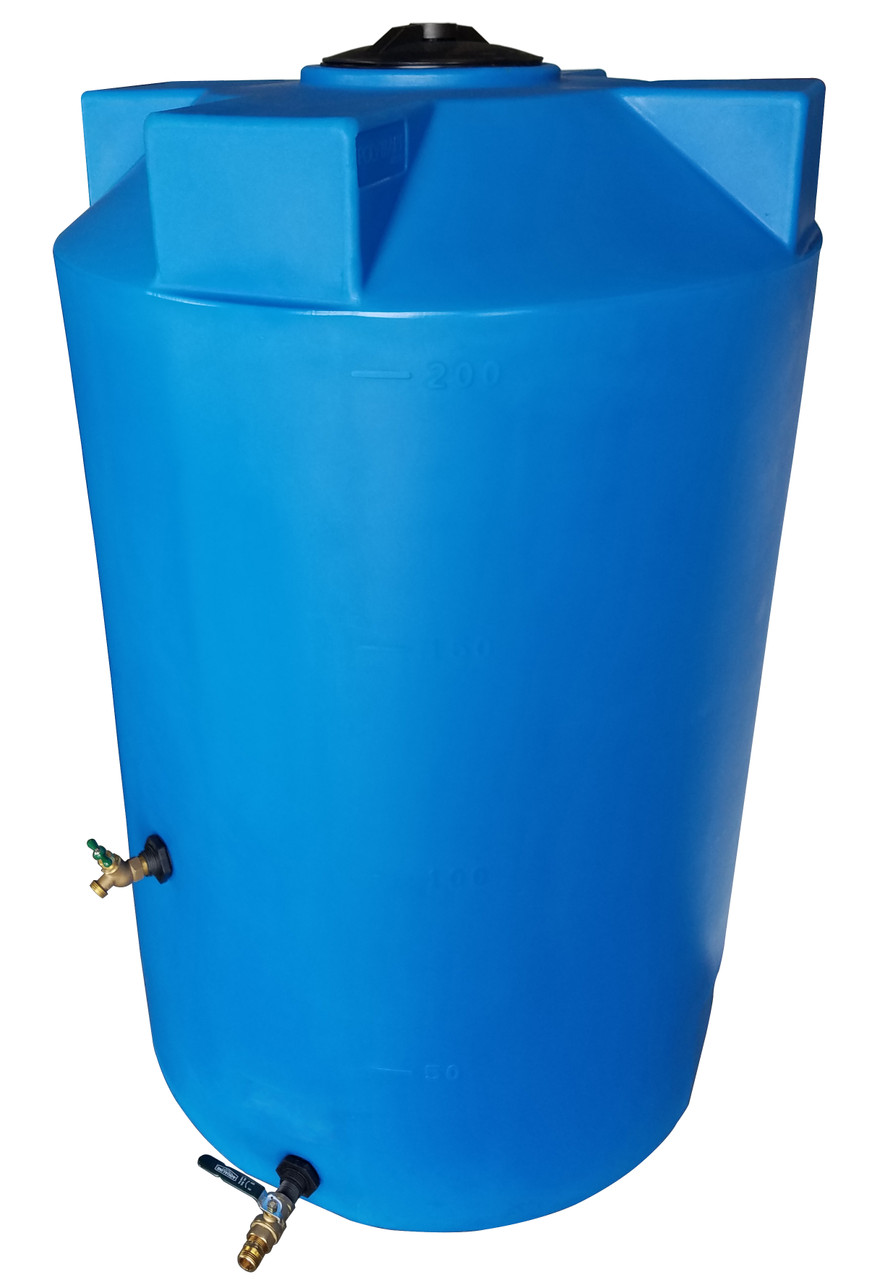 Aquasave AC Reject or Waste Water Collecting Translucent Tank 15 Liters |  Wall mountable and Food Grade HDPE Plastic Tank | Easy to Connect with All