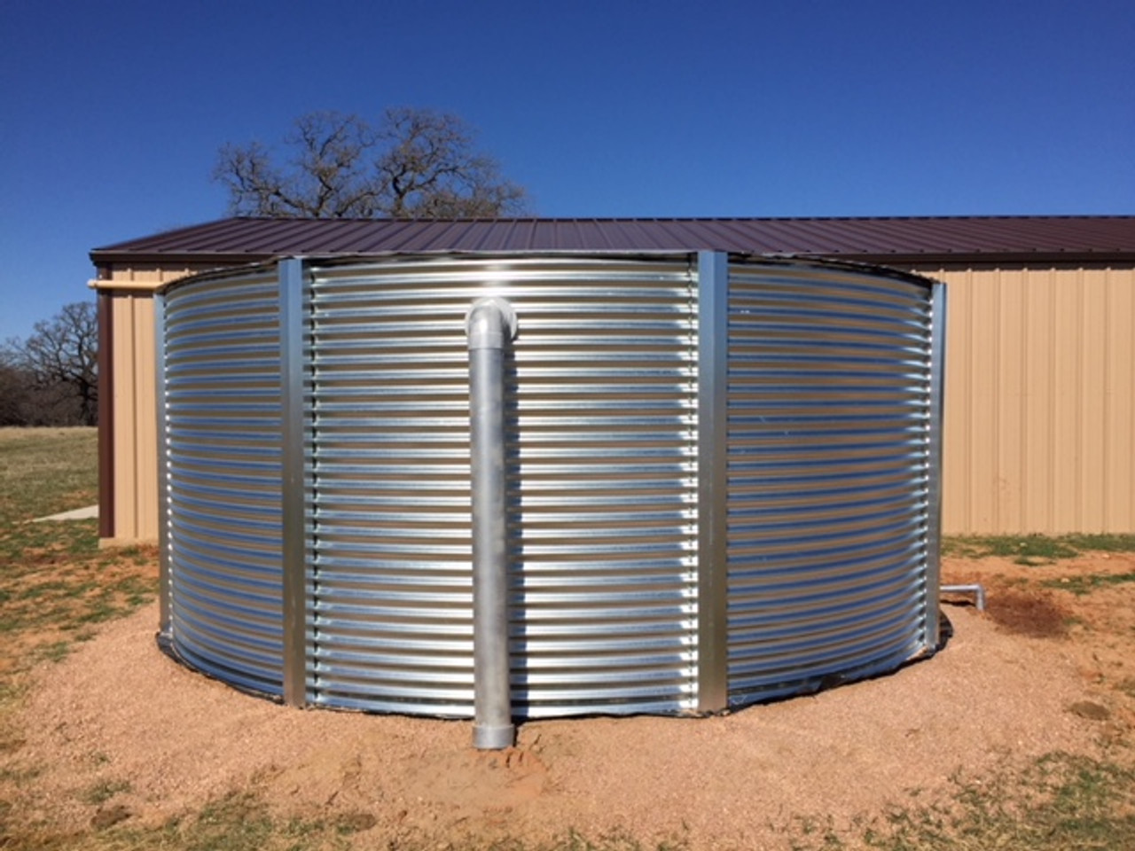 12,000 Gallon Aquamate Water Storage Tank - Rainwater Equipment LLC