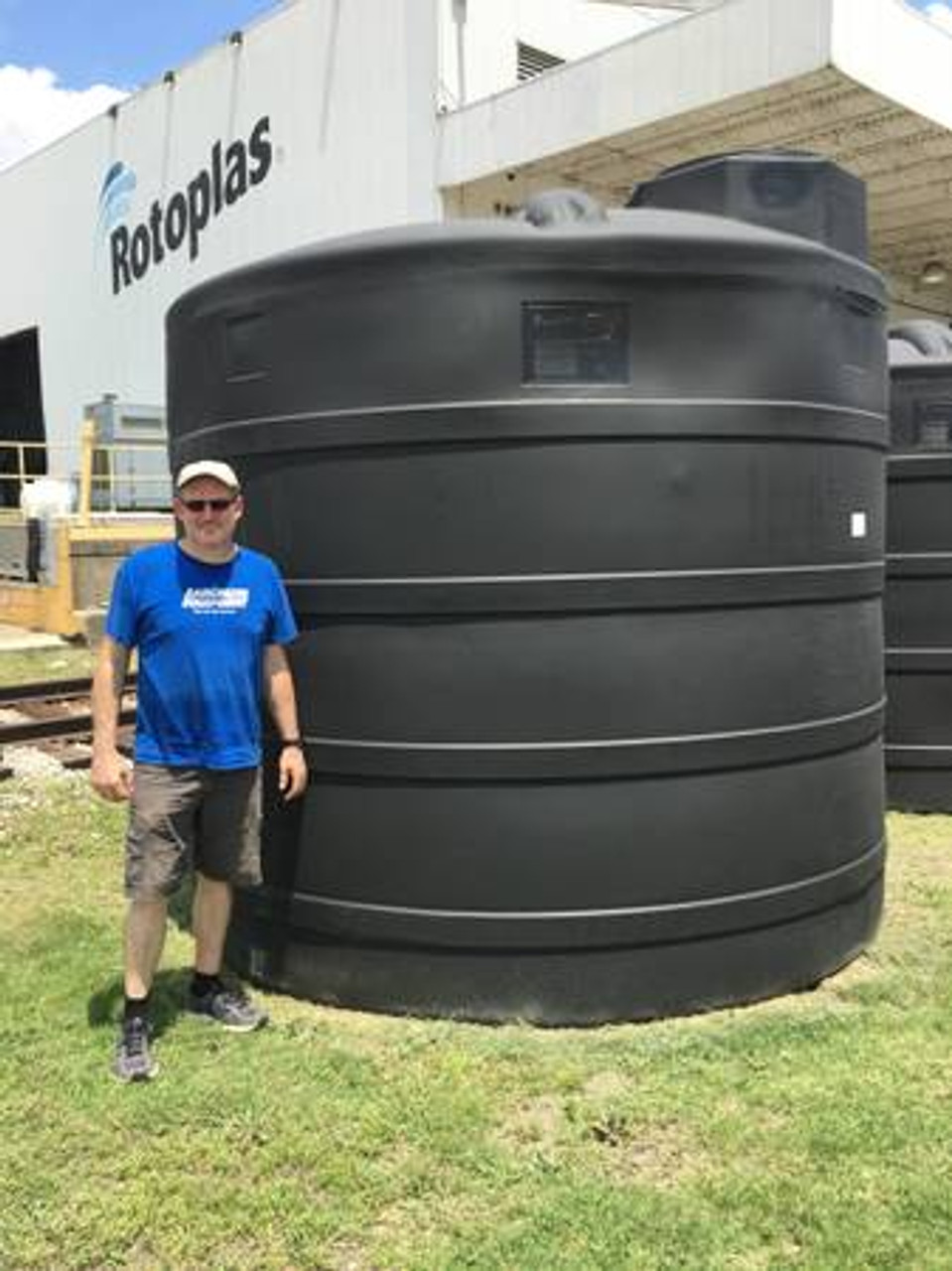 DIY Water Storage Tank Kit  5,000 Gallon Corrugated Tank