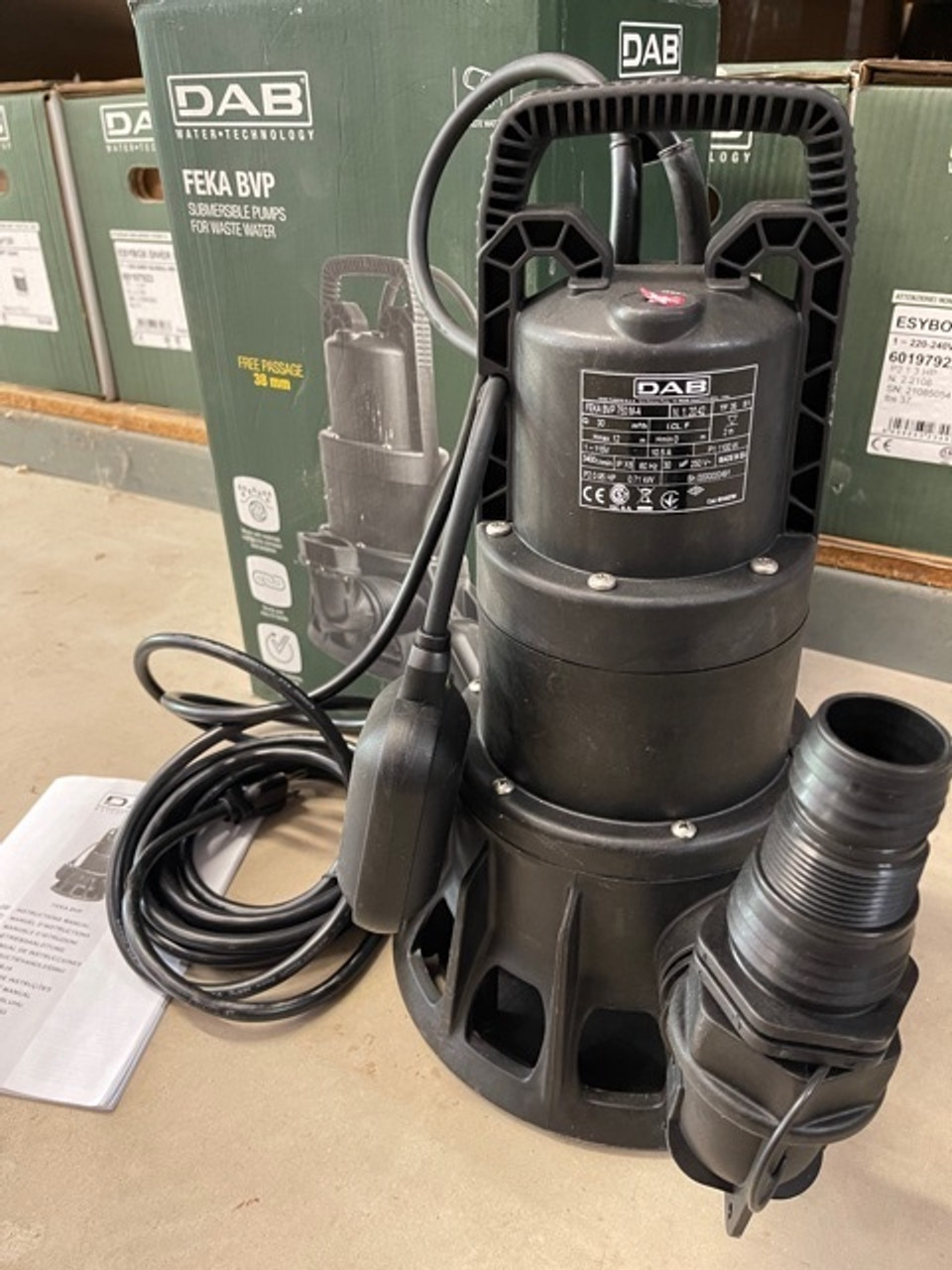 Submersible pump DAB NOVA UP 300 M-AE with electronic float